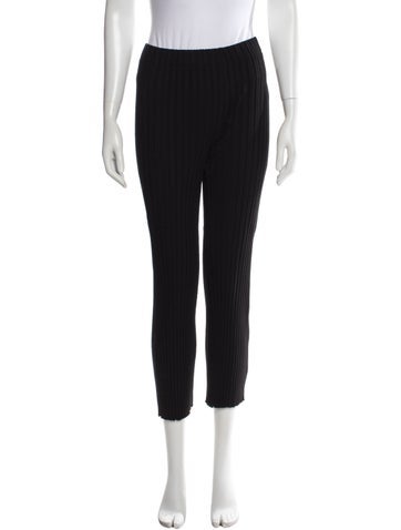 Pre-owned Simon Miller Wide Leg Pants In Black