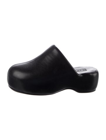 Pre-owned Simon Miller Leather Sneakers In Black