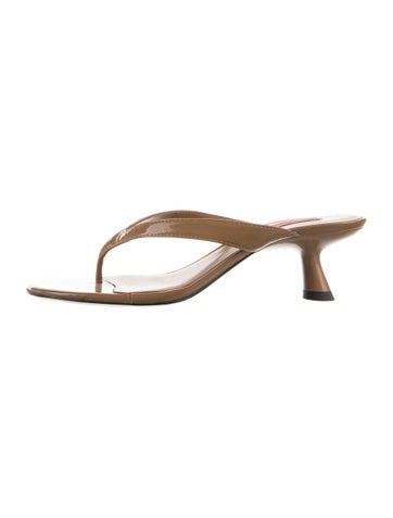 Pre-owned Simon Miller Patent Leather In Brown