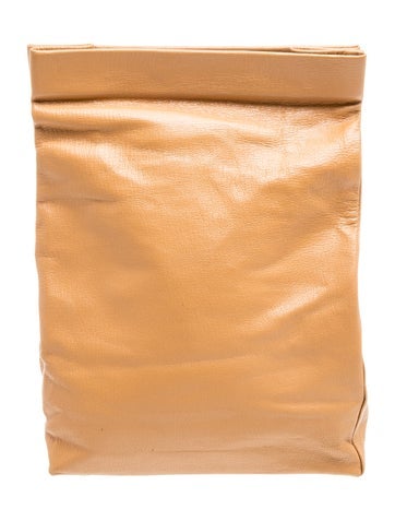 Pre-owned Simon Miller Leather Clutch In Brown