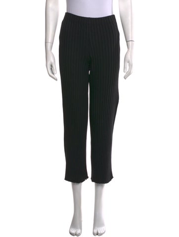 Pre-owned Simon Miller Straight Leg Pants In Black