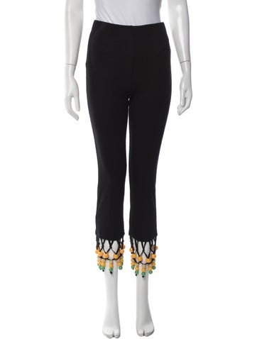 Pre-owned Simon Miller Straight Leg Pants In Black