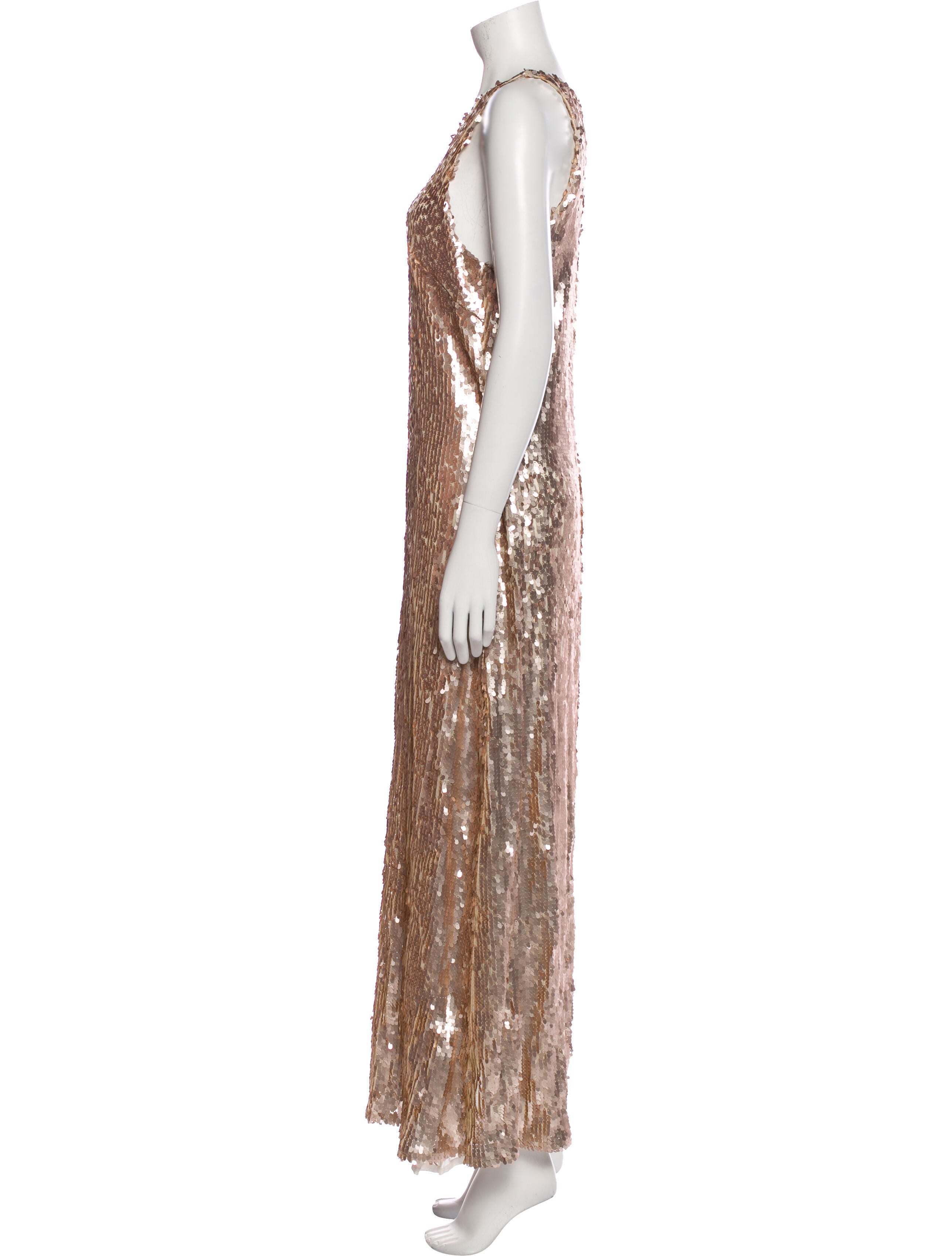 Mimi Liberte by Michel Klein Scoop Neck Long Dress w/ Tags