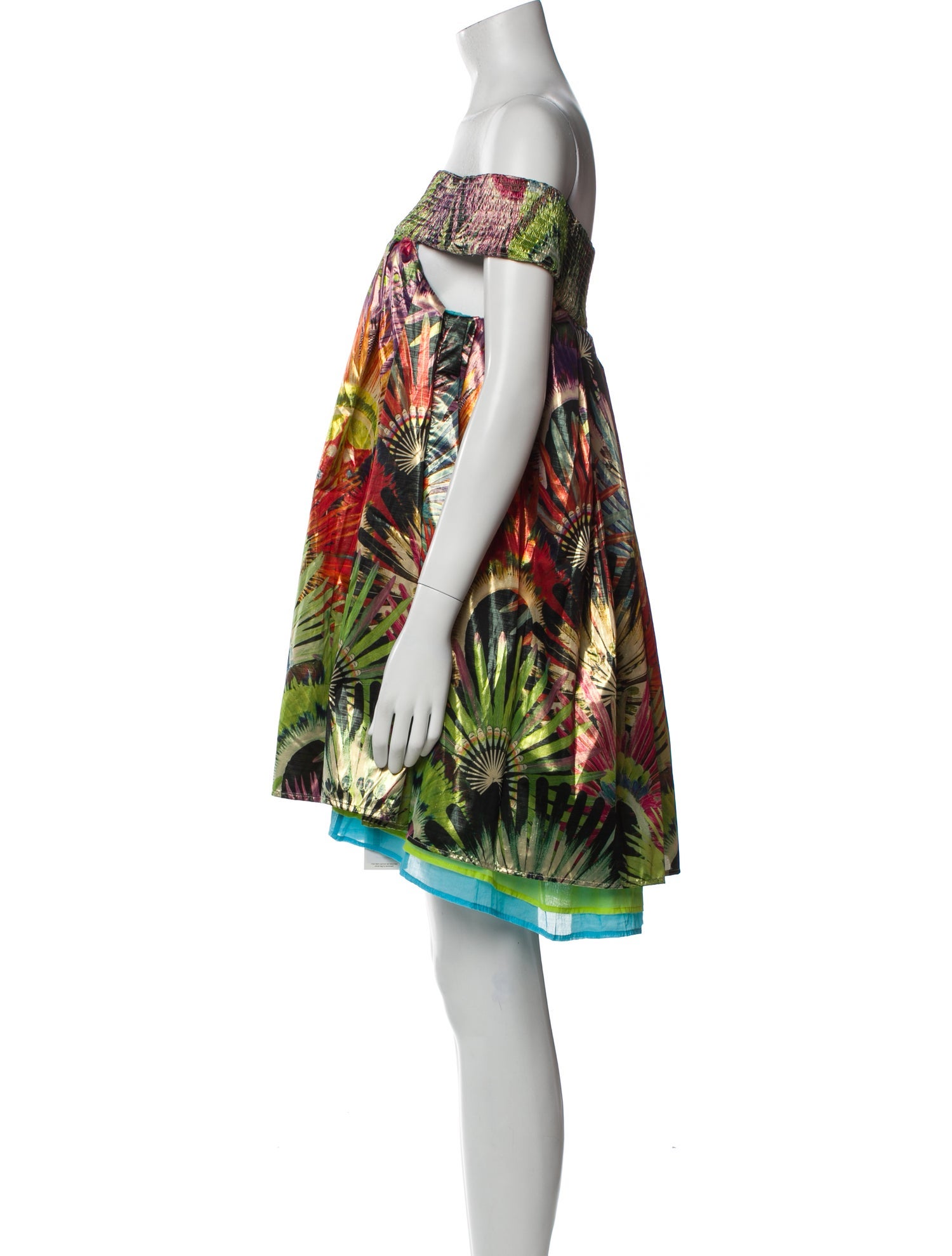 Mimi Liberte by Michel Klein Printed Mini Dress