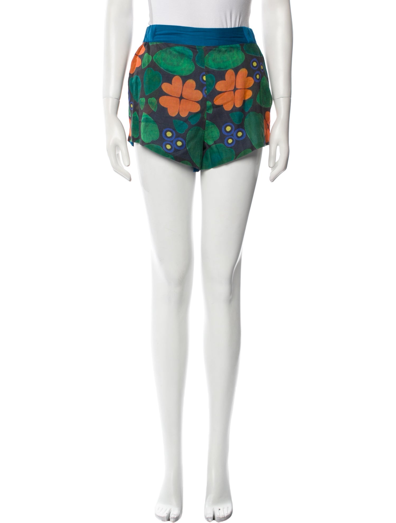 Mimi Liberte by Michel Klein Floral Print Mini Shorts w/ Tags