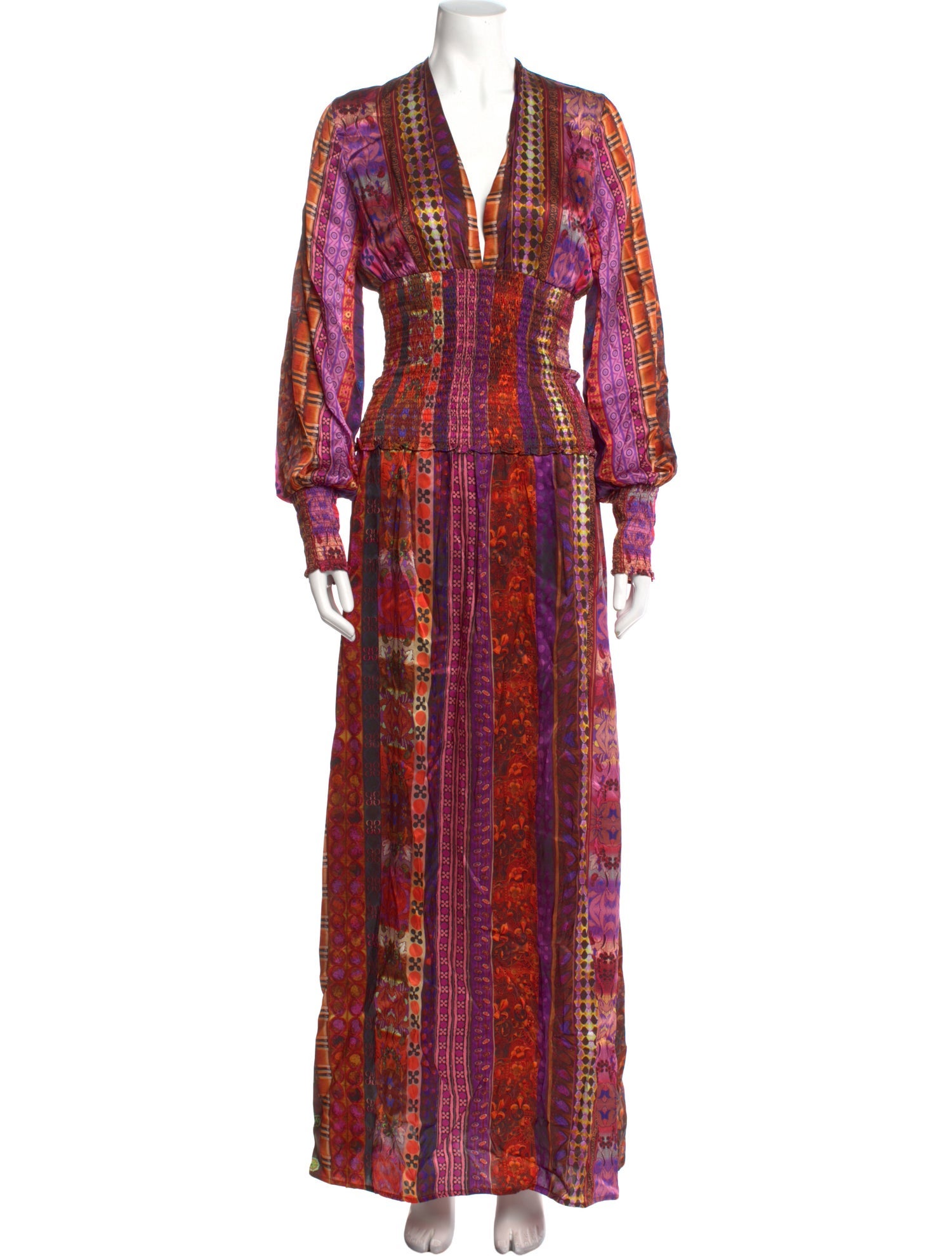 Mimi Liberte by Michel Klein Silk Long Dress w/ Tags