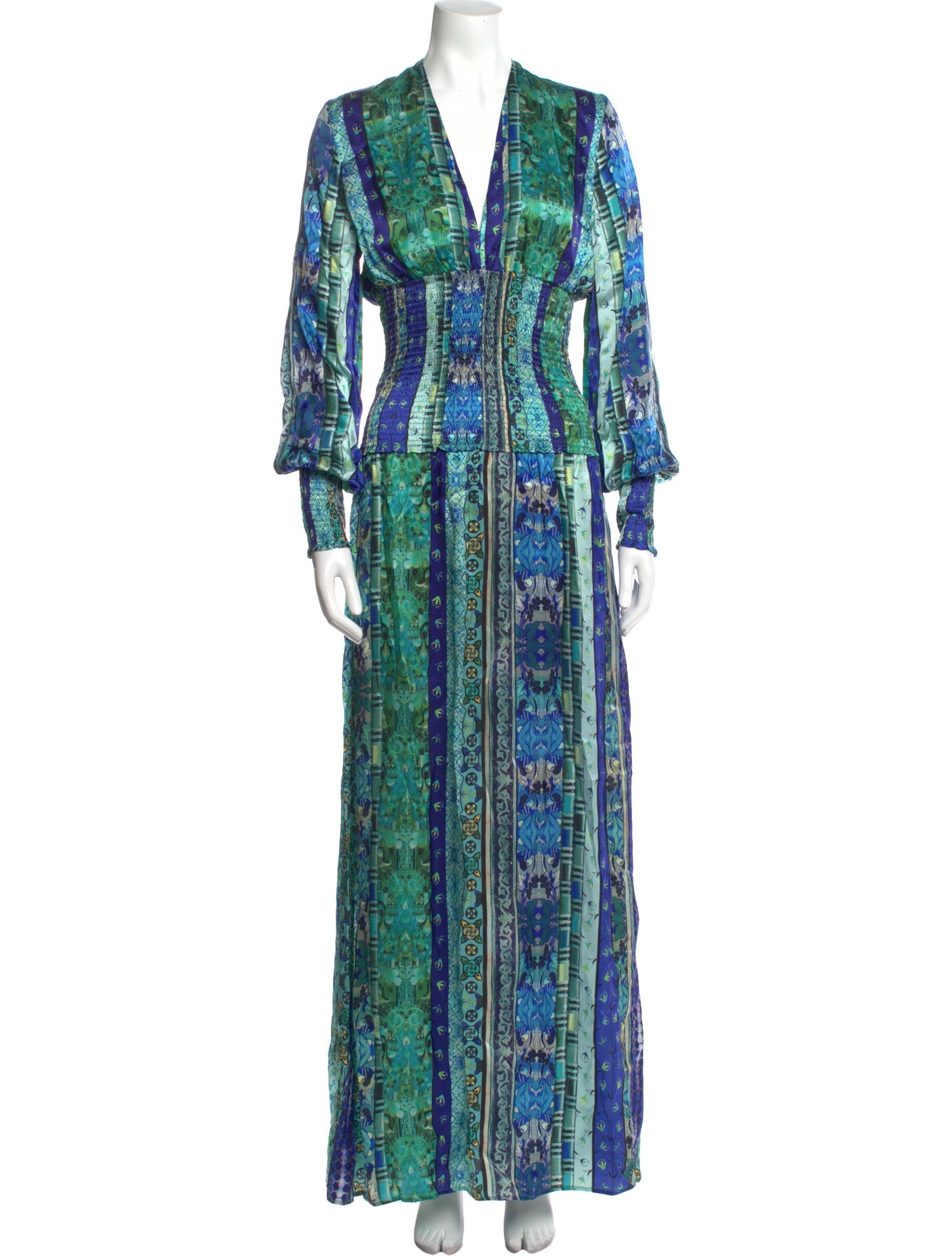 Mimi Liberte by Michel Klein Silk Long Dress w/ Tags