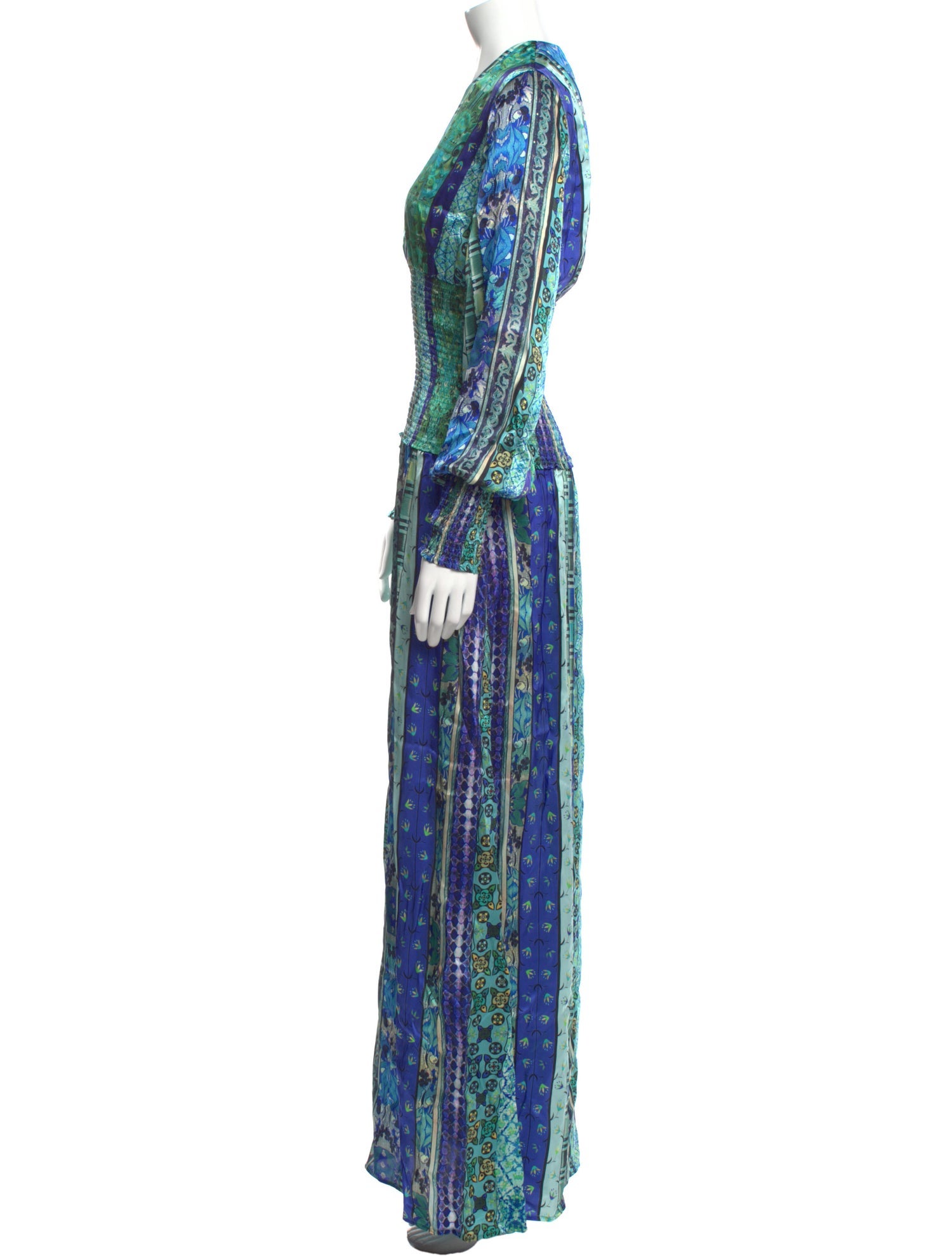 Mimi Liberte by Michel Klein Silk Long Dress w/ Tags