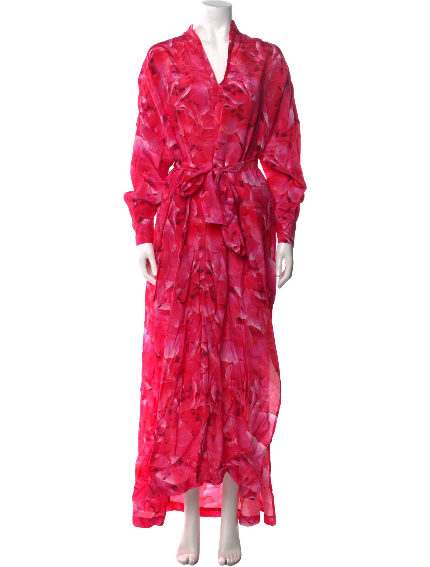 Mimi Liberte by Michel Klein Floral Print Long Dress w/ Tags