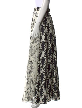 Mimi Liberte by Michel Klein Silk Long Skirt