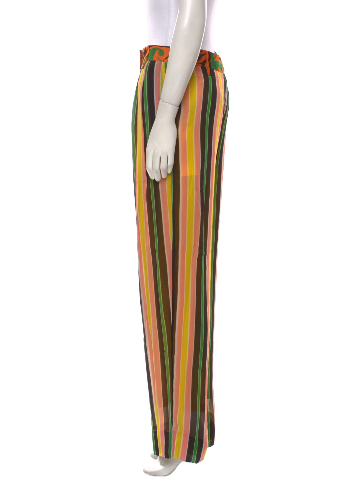 Mimi Liberte by Michel Klein Striped Straight Leg Pants w/ Tags