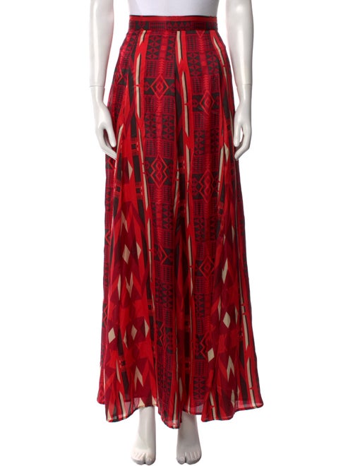 Mimi Liberte by Michel Klein Printed Long Skirt