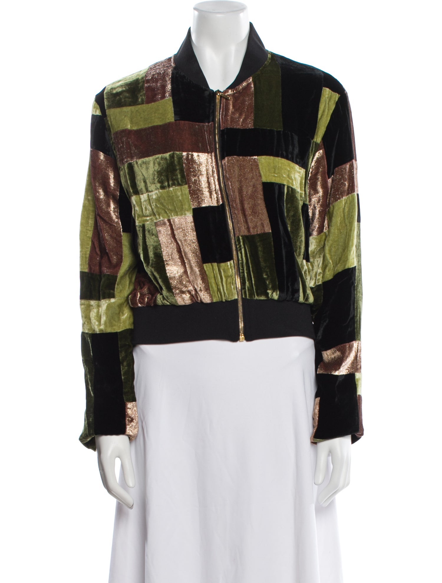 Mimi Liberte by Michel Klein Plaid Print Bolero w/ Tags