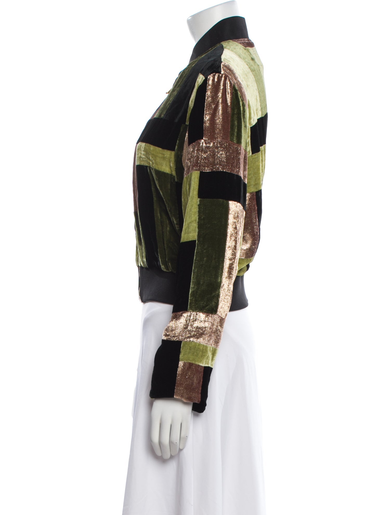 Mimi Liberte by Michel Klein Plaid Print Bolero w/ Tags