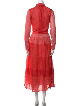 Mimi Liberte by Michel Klein Mock Neck Long Dress