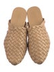 Mimi Liberte by Michel Klein Leather Braided Accents Mules