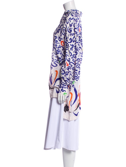 Mimi Liberte by Michel Klein Printed Long Sleeve Tunic
