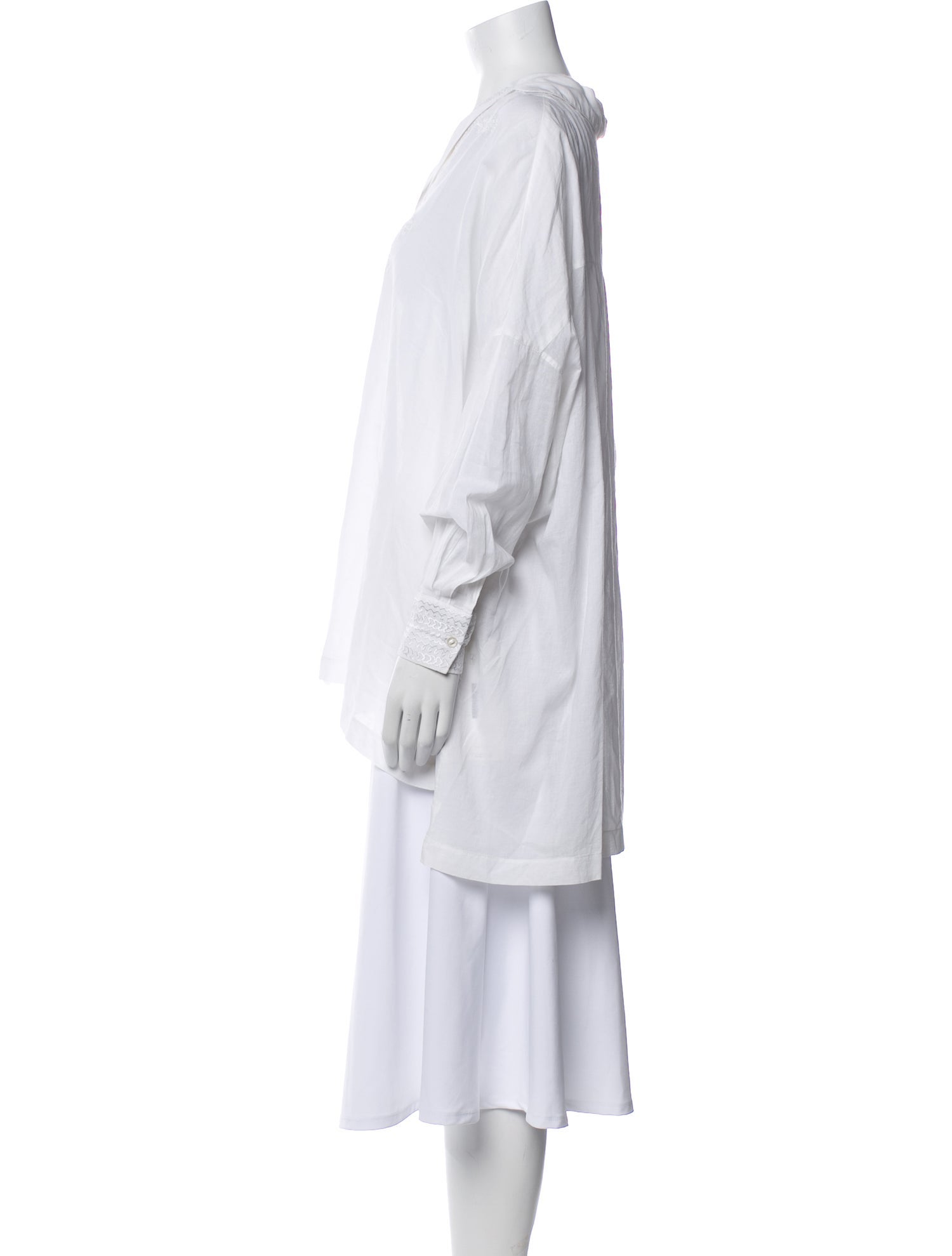 Mimi Liberte by Michel Klein V-Neck Long Sleeve Tunic