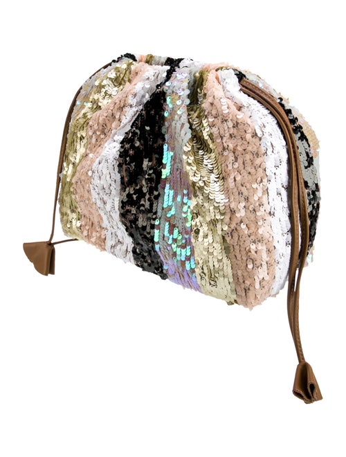 Maria La Rosa Sequins Crossbody Bag