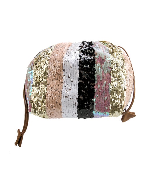 Maria La Rosa Sequins Crossbody Bag