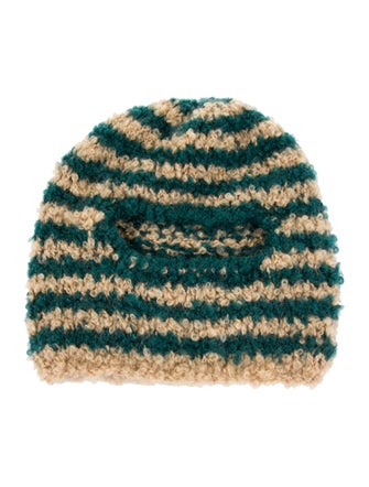 Maria La Rosa Striped Balaclava