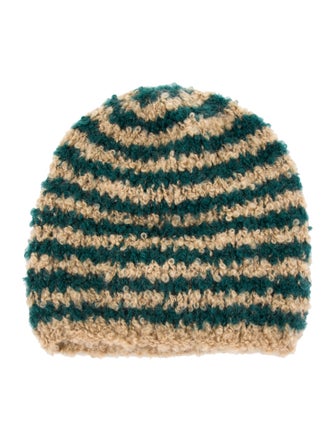 Maria La Rosa Striped Balaclava