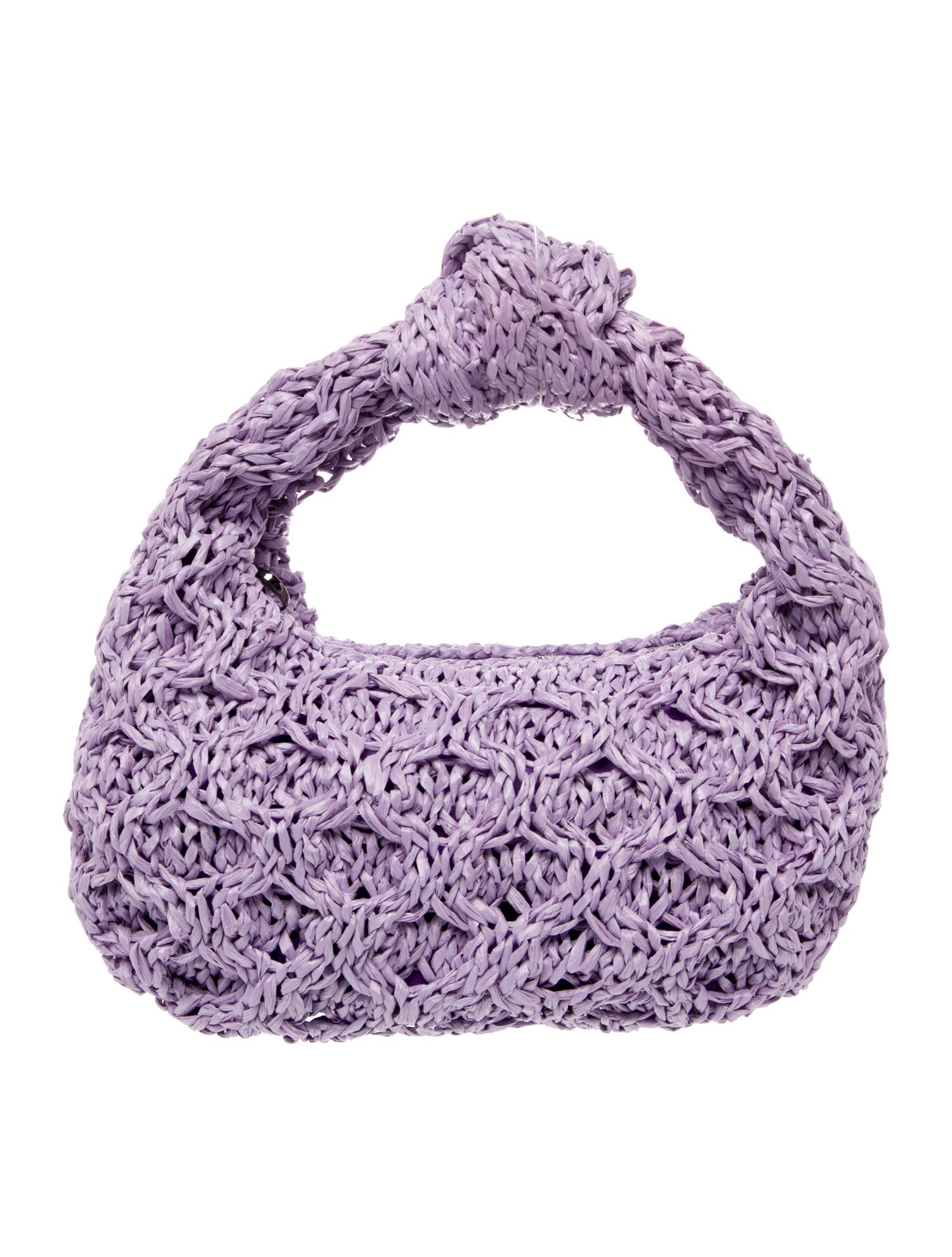 Maria La Rosa Raffia Top Handle Bag