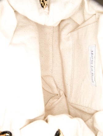 Maria La Rosa Raffia Minaudière