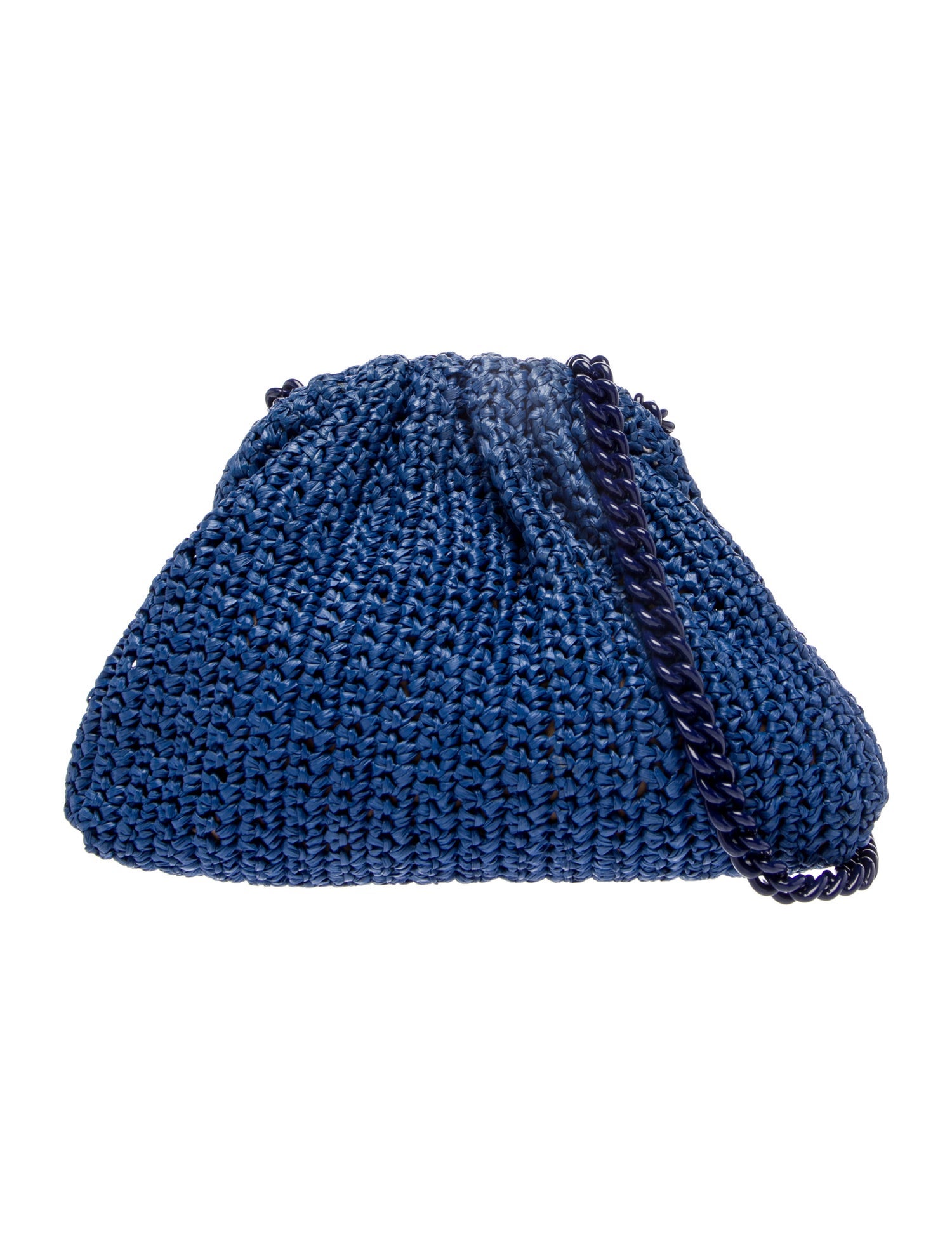 Maria La Rosa Raffia Evening Bag