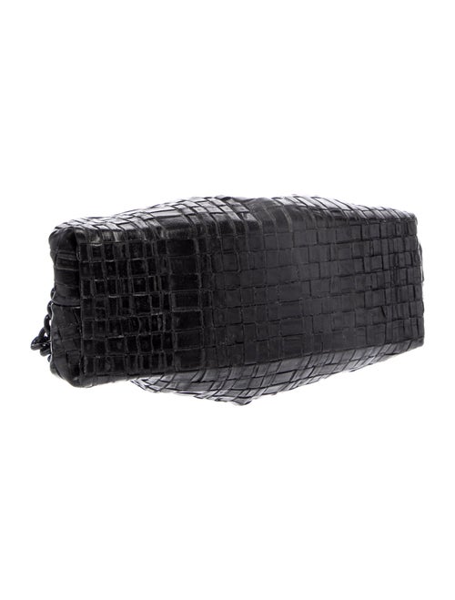 Maria La Rosa Leather Evening Bag