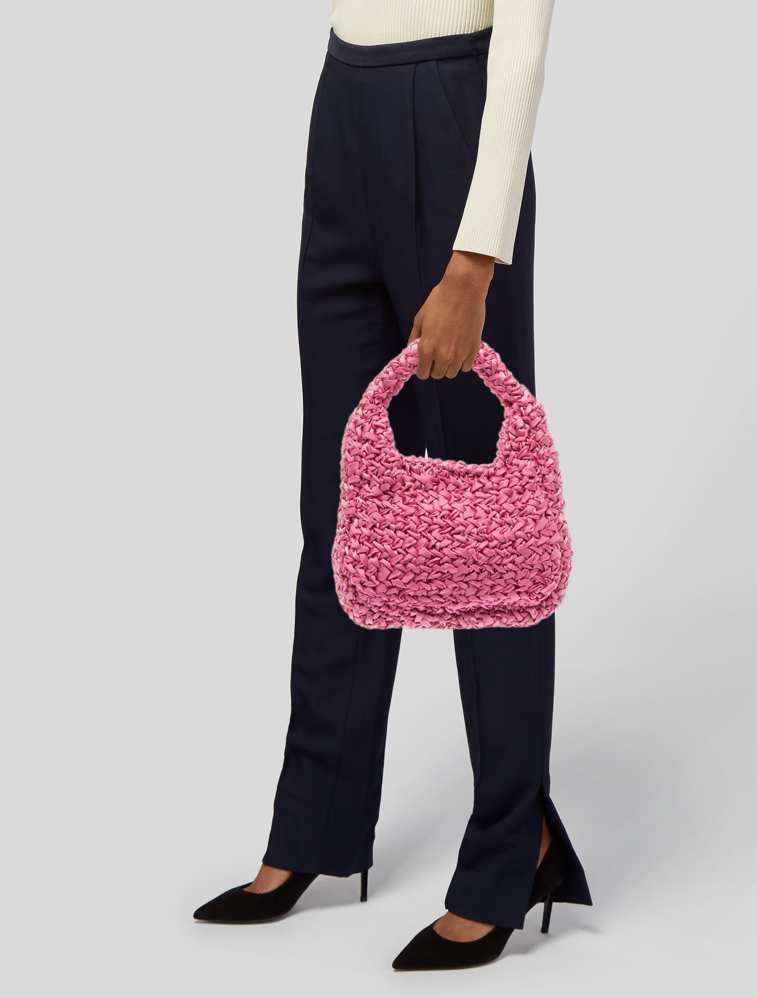 Maria La Rosa Top Handle Bag