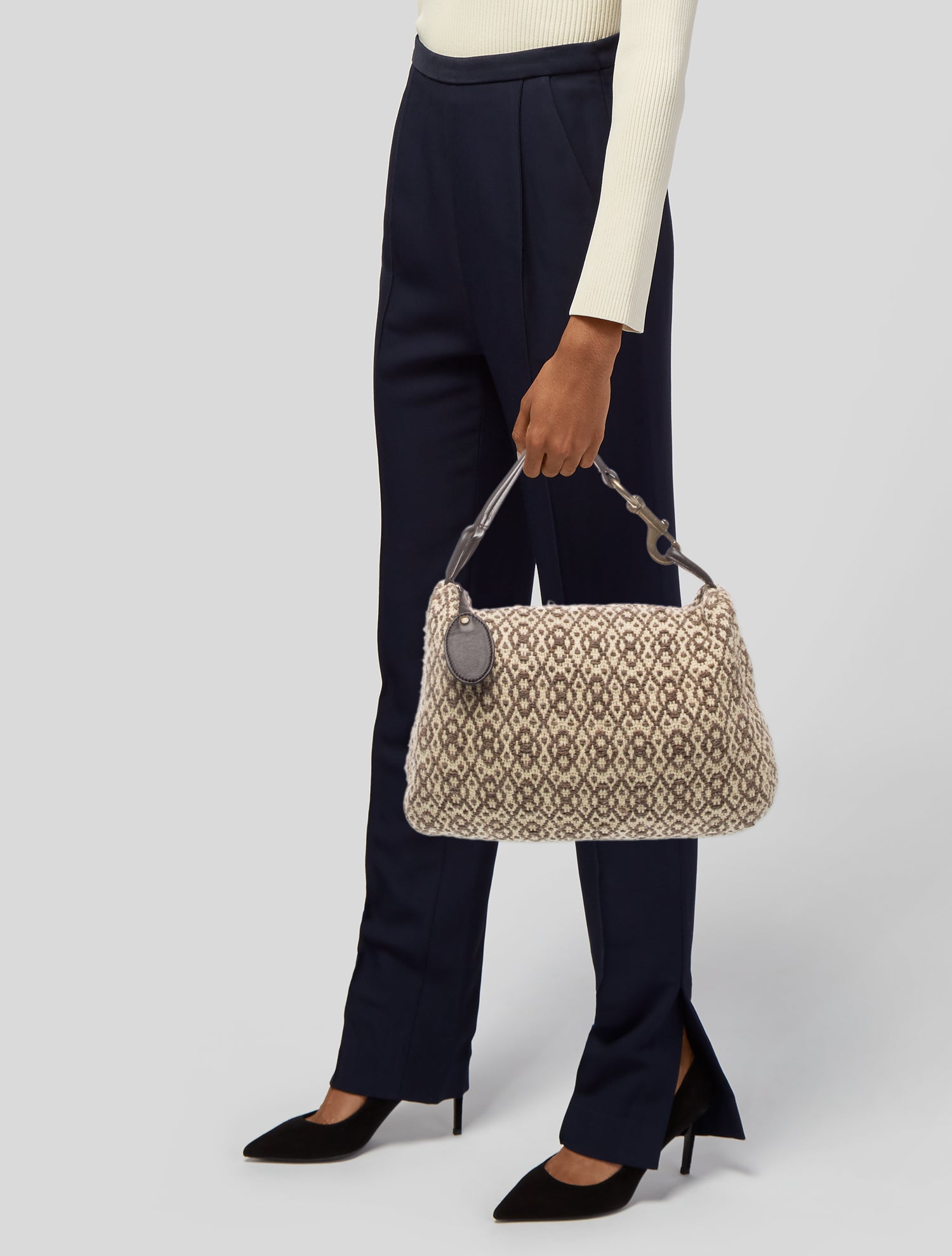 Maria La Rosa Top Handle Bag