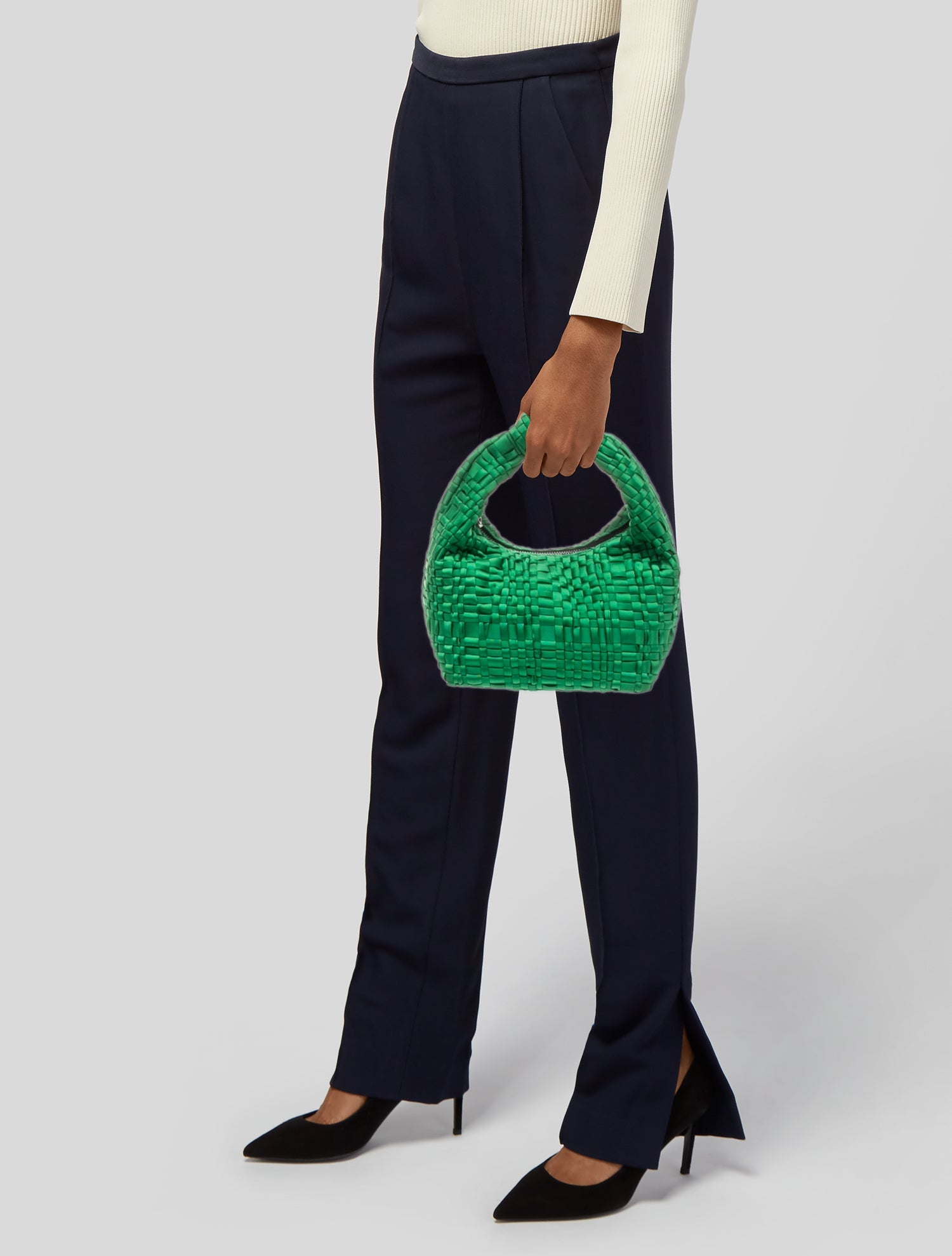 Maria La Rosa Top Handle Bag