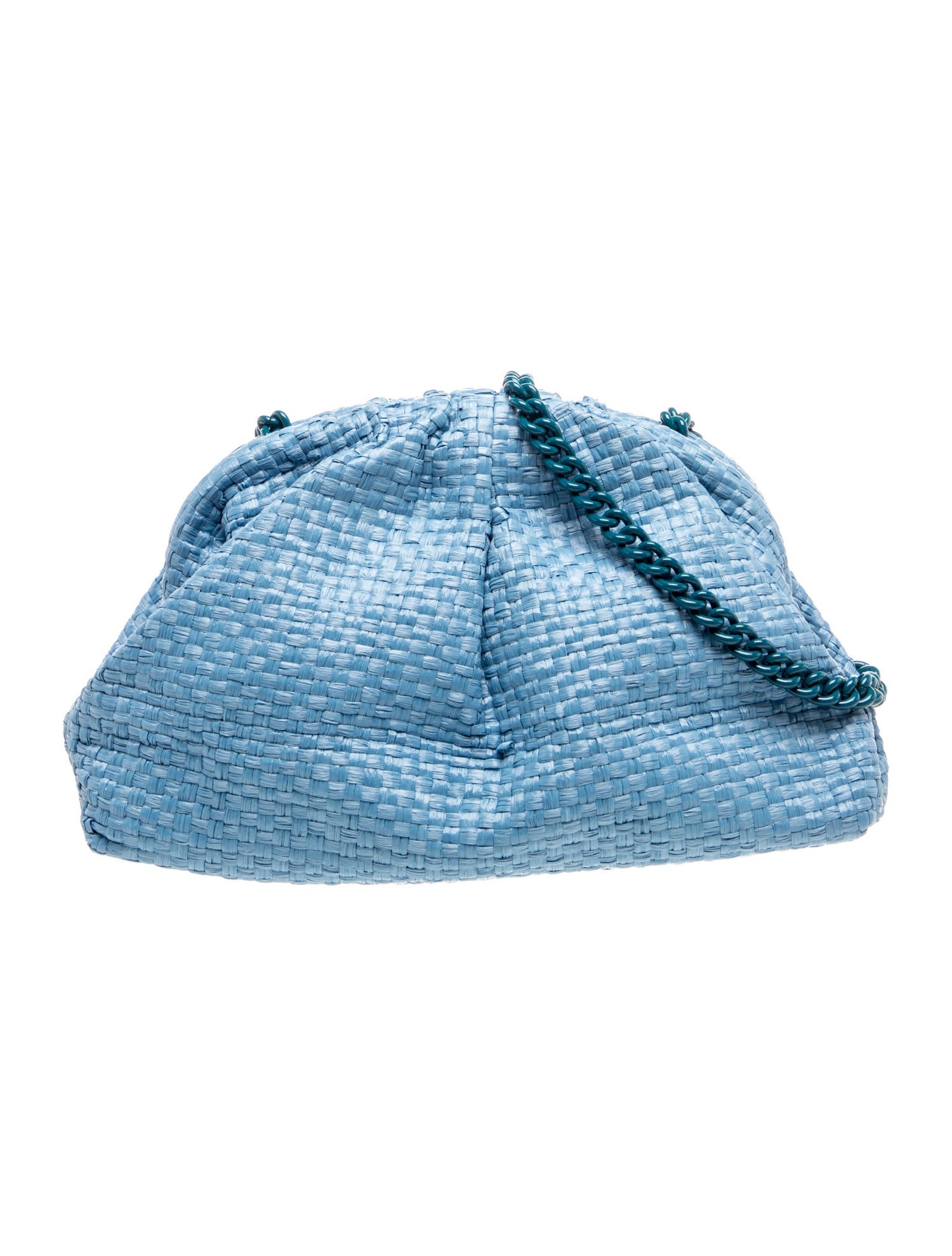 Maria La Rosa Straw Shoulder Bag