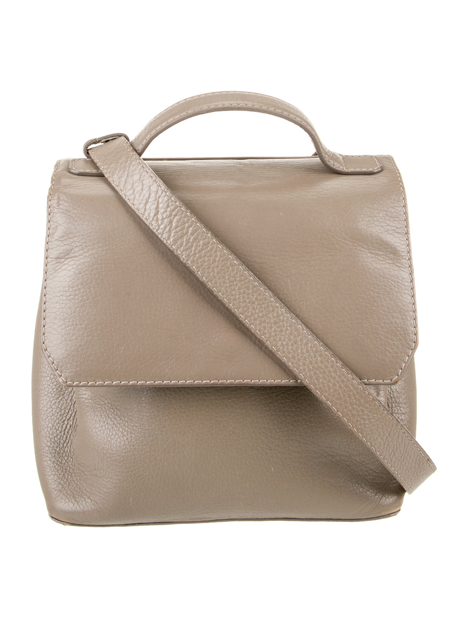 Mlouye Leather Crossbody Bag