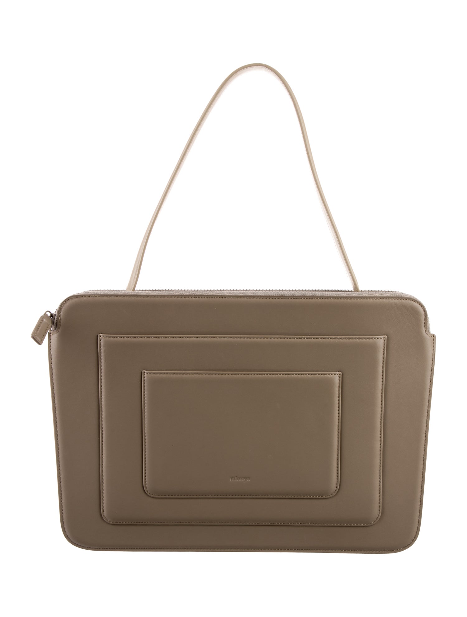 Mlouye Leather Laptop Bag