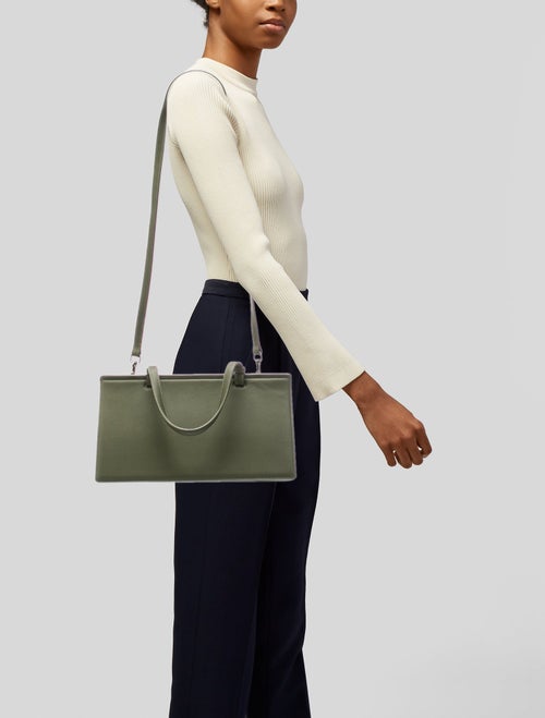 Mlouye Leather Top Handle Bag