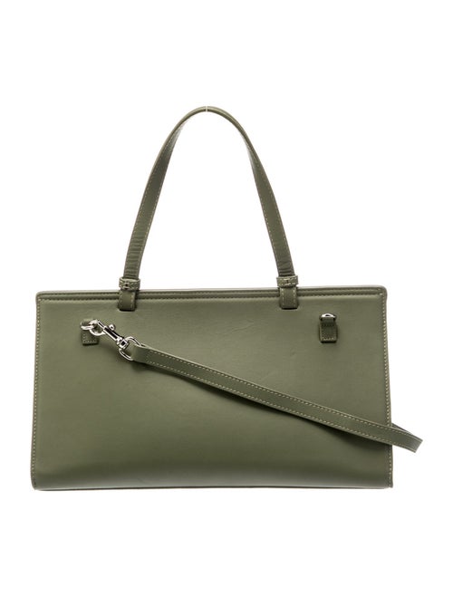 Mlouye Leather Top Handle Bag