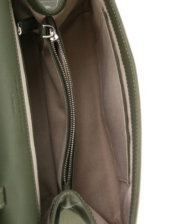 Mlouye Leather Top Handle Bag