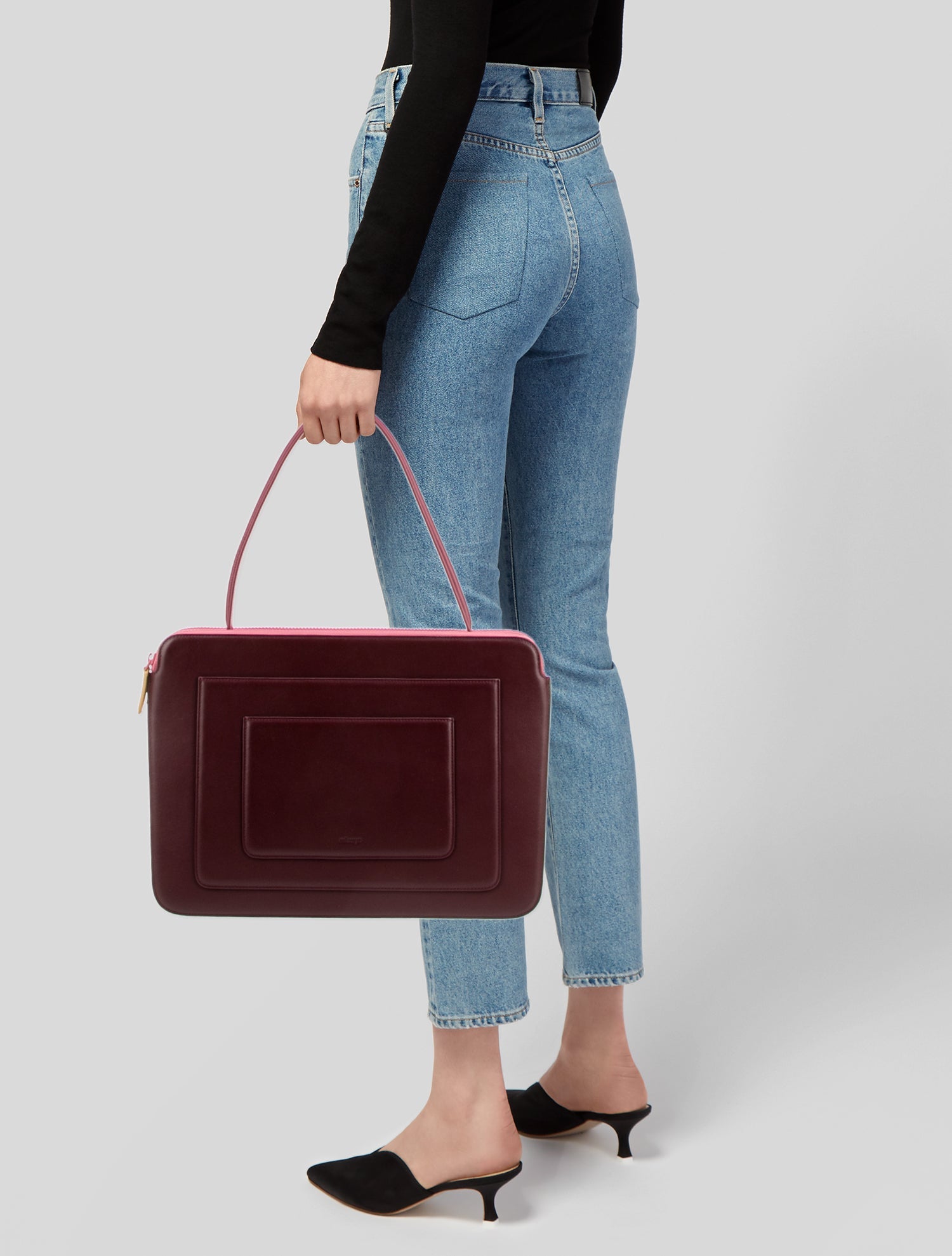 Mlouye Leather Shoulder Bag