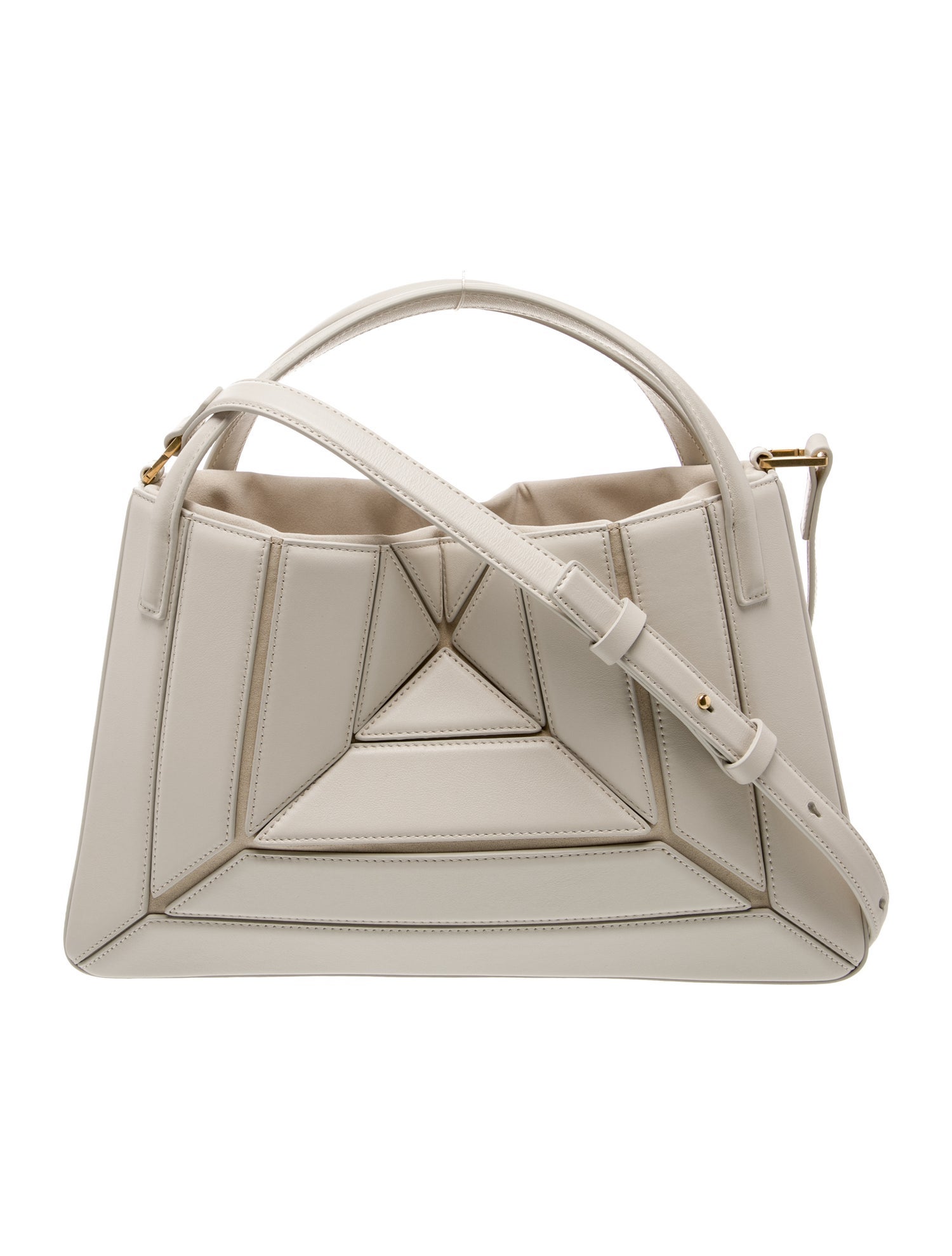 Mlouye Leather Top Handle Bag w/ Tags