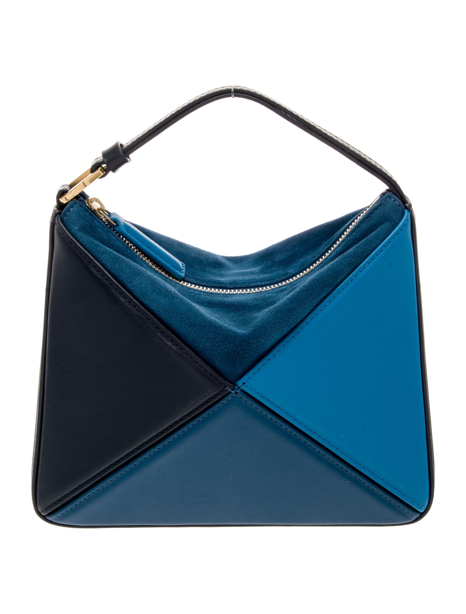 Mlouye Leather Top Handle Bag