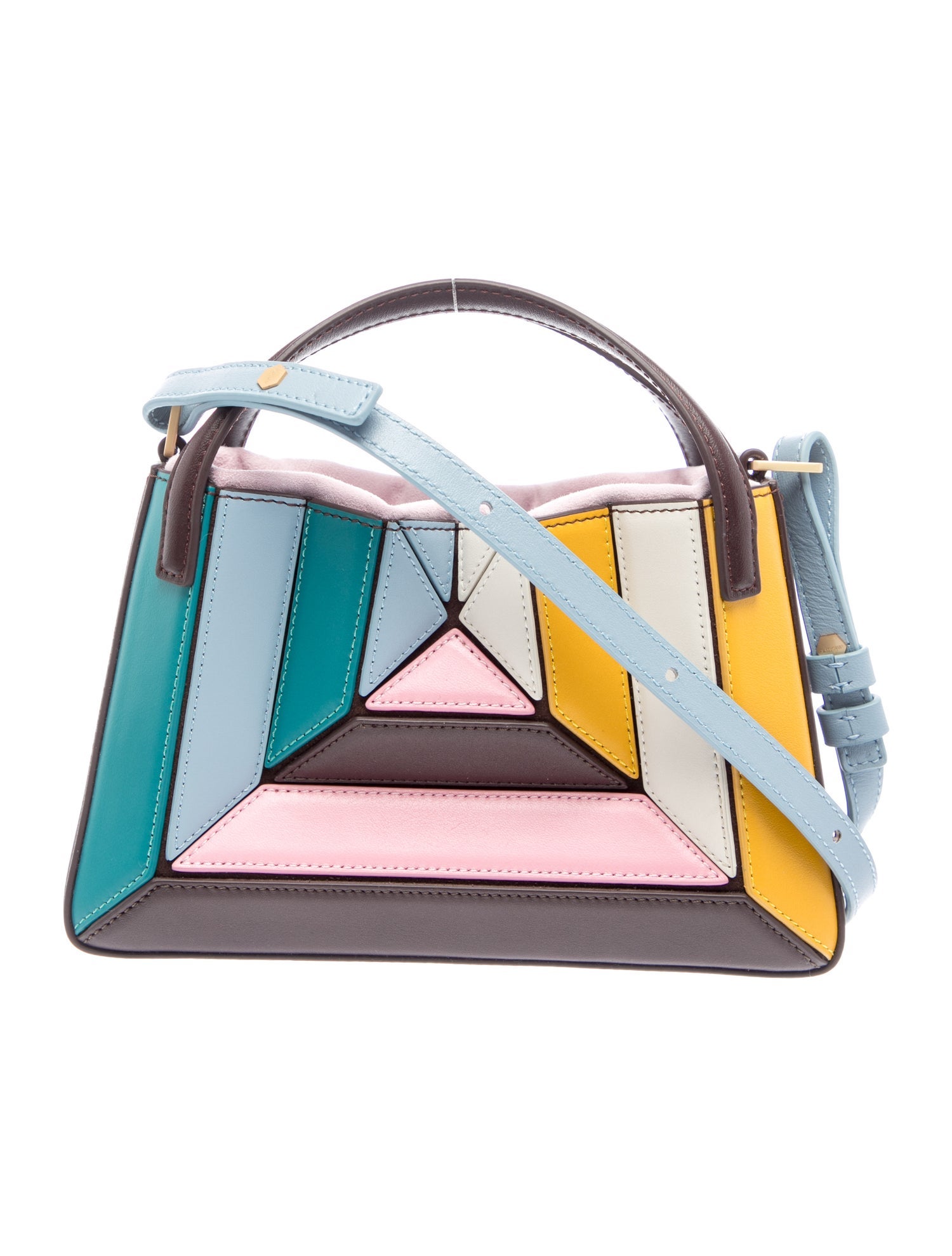 Mlouye Leather Top Handle Bag w/ Tags