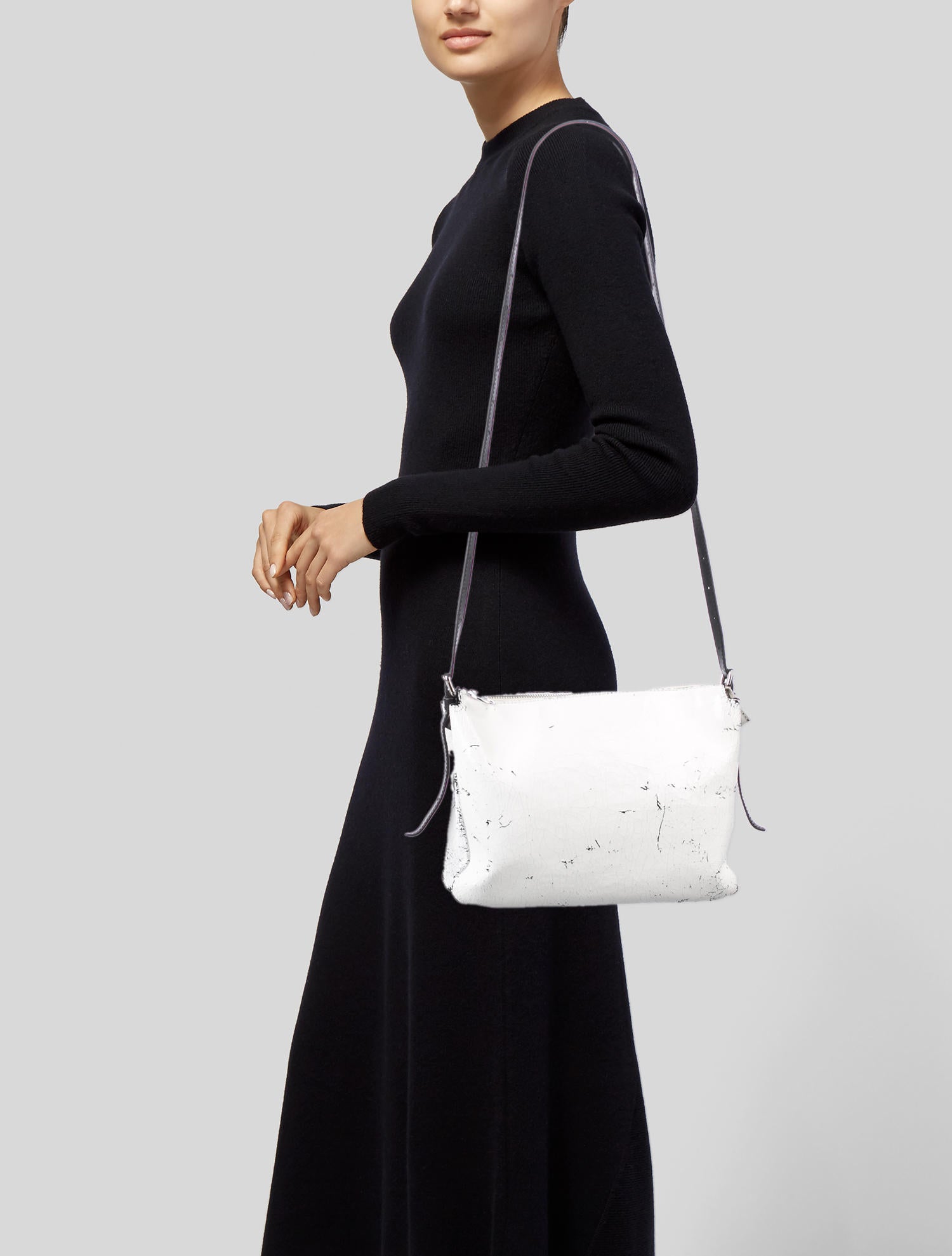 バッグ MM6handbag Black Small Japanese Bag In Mesh | MM6