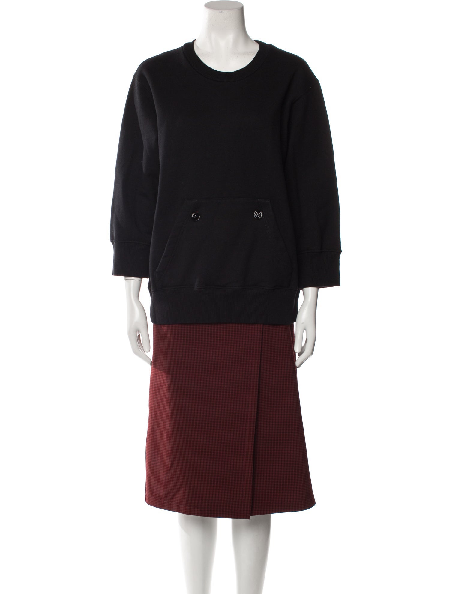 MM6 Maison Margiela Crew Neck Midi Length Dress w/ Tags