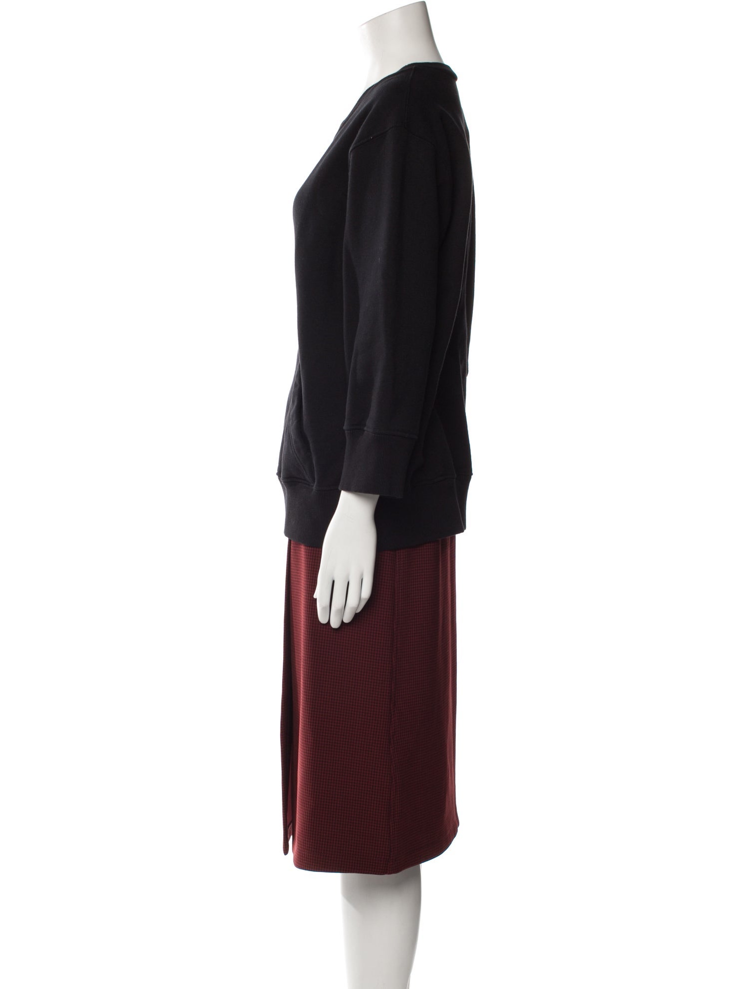 MM6 Maison Margiela Crew Neck Midi Length Dress w/ Tags