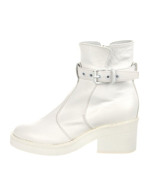 MM6 Maison Margiela Leather Combat Boots