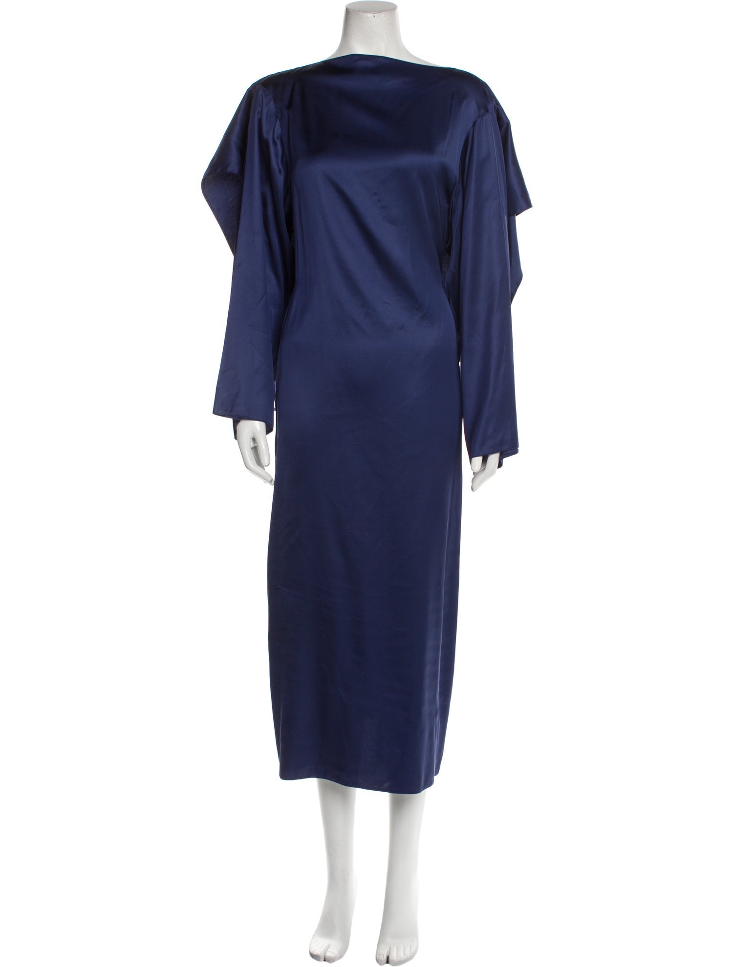 MM6 Maison Margiela Bateau Neckline Long Dress