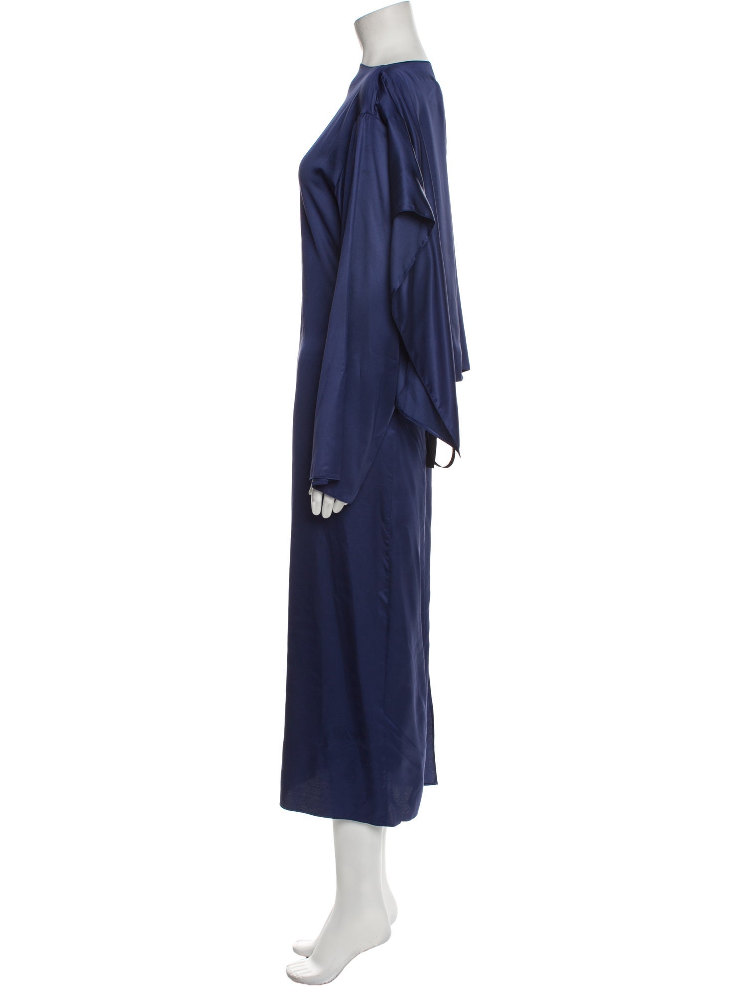 MM6 Maison Margiela Bateau Neckline Long Dress