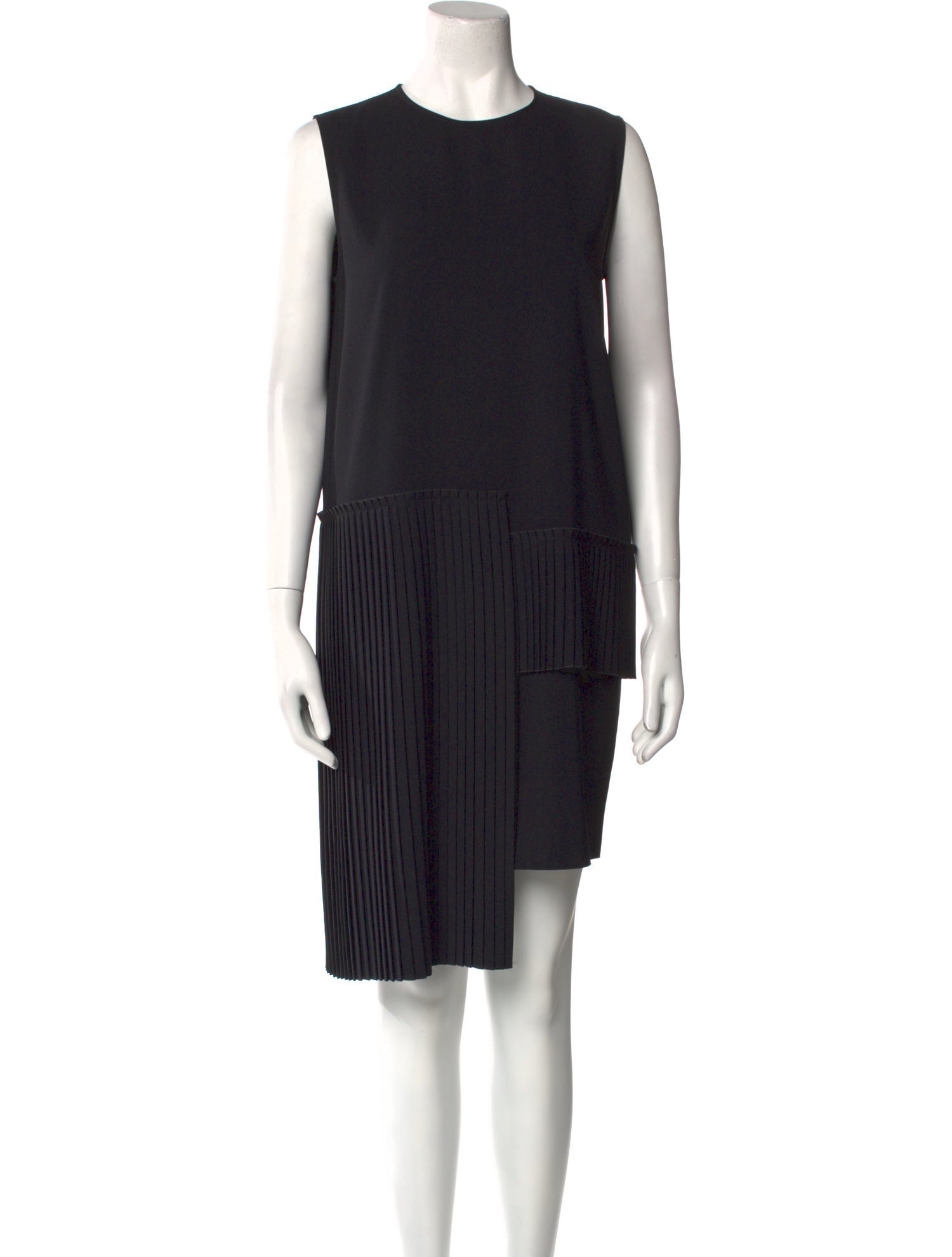 MM6 Maison Margiela Crew Neck Knee-Length Dress